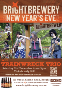 Bright Brewery New Year's Eve event poster
