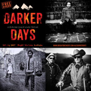 Darker Days music line-up