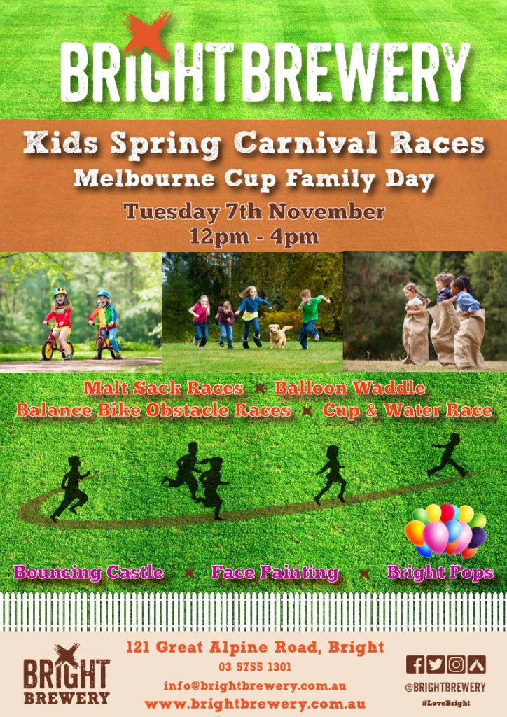 Melbourne Cup Family Day poster
