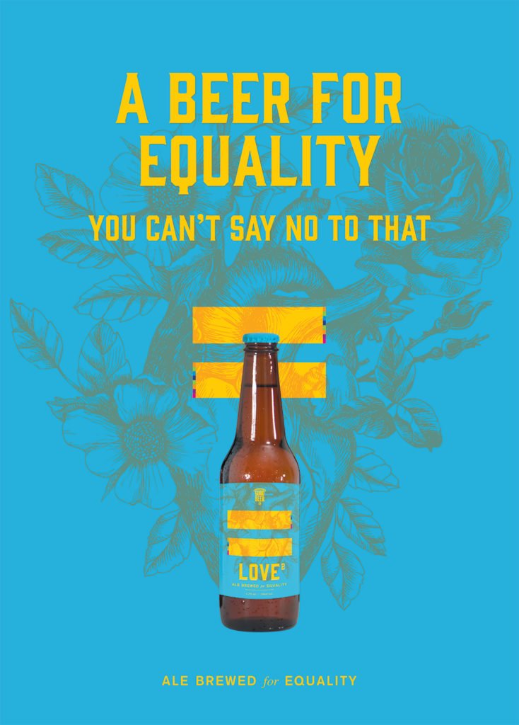 Love2 beer for equality