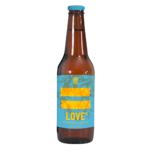 Love Squared beer bottle