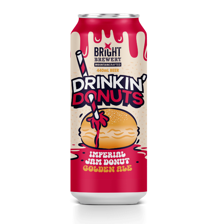 Drinkin' Donuts Imperial Jam Donut Golden Ale Bright Brewery